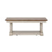 Farmhouse Reimagined Rectangular Cocktail Table in Antique White - Furniture 4 Less (Jacksonville, NC)