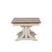 Farmhouse Reimagined Rectangular Cocktail Table in Antique White - Furniture 4 Less (Jacksonville, NC)