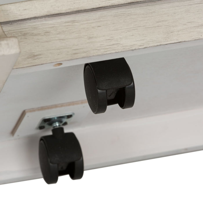 Farmhouse Reimagined Rectangular Cocktail Table in Antique White - Furniture 4 Less (Jacksonville, NC)