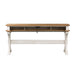 Farmhouse Reimagined Console Bar Table in Antique White - Furniture 4 Less (Jacksonville, NC)