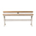 Farmhouse Reimagined Console Bar Table in Antique White - Furniture 4 Less (Jacksonville, NC)