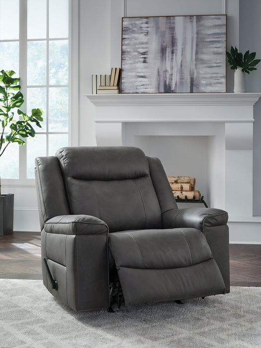 Status Check Recliner - Furniture 4 Less (Jacksonville, NC)
