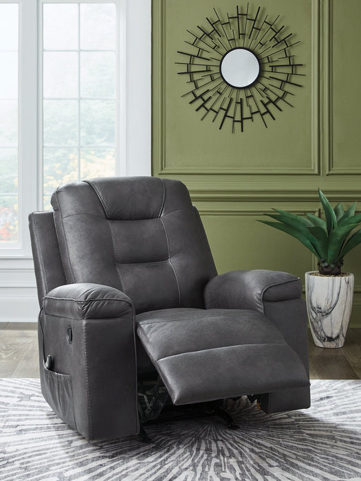Stockworth Recliner - Furniture 4 Less (Jacksonville, NC)