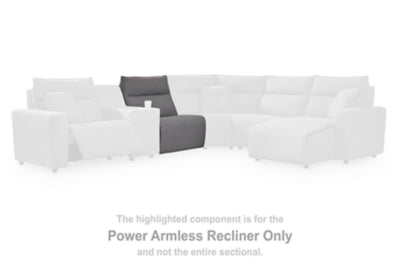 Modmax II Power Reclining Sectional with Audio Consoles - Furniture 4 Less (Jacksonville, NC)
