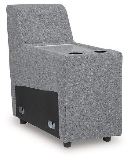 Modmax Reclining Sectional with Console - Furniture 4 Less (Jacksonville, NC)