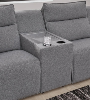 Modmax Power Reclining Sectional with Chaise - Furniture 4 Less (Jacksonville, NC)