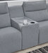 Modmax Reclining Sectional with Console - Furniture 4 Less (Jacksonville, NC)