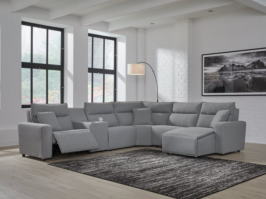 Modmax Power Reclining Sectional - Furniture 4 Less (Jacksonville, NC)