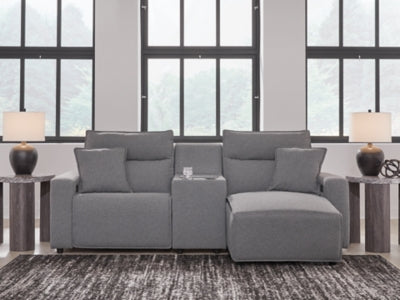 Modmax Power Reclining Sectional with Chaise - Furniture 4 Less (Jacksonville, NC)