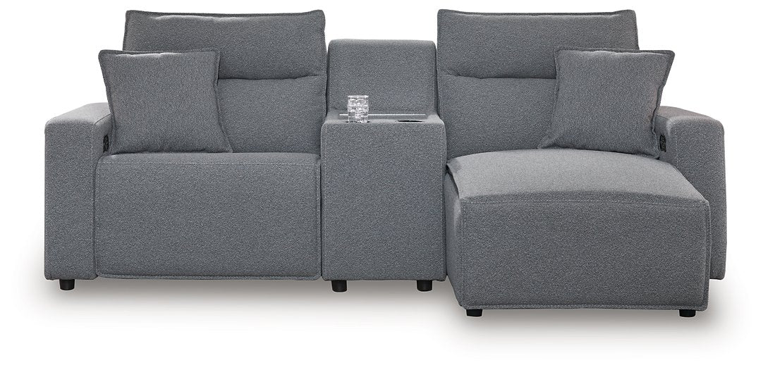 Modmax Power Reclining Sectional with Chaise - Furniture 4 Less (Jacksonville, NC)