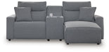 Modmax Power Reclining Sectional with Chaise - Furniture 4 Less (Jacksonville, NC)