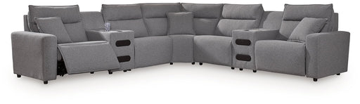 Modmax II Power Reclining Sectional with Audio Consoles - Furniture 4 Less (Jacksonville, NC)