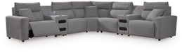 Modmax Power Reclining Sectional with Chaise - Furniture 4 Less (Jacksonville, NC)