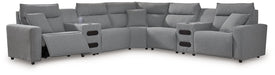 Modmax Power Reclining Sectional with Chaise - Furniture 4 Less (Jacksonville, NC)