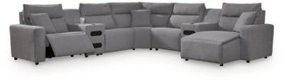 Modmax Power Reclining Sectional with Chaise - Furniture 4 Less (Jacksonville, NC)