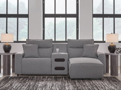 Modmax Power Reclining Sectional with Chaise - Furniture 4 Less (Jacksonville, NC)