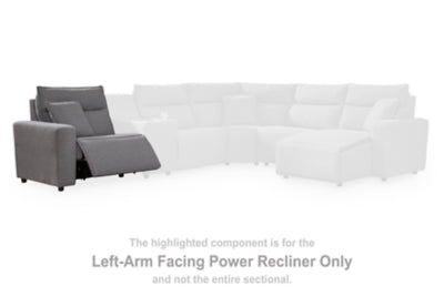 Modmax II Power Reclining Sectional with Audio Consoles - Furniture 4 Less (Jacksonville, NC)