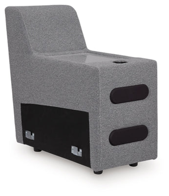 Modmax II Power Reclining Sectional with Audio Consoles - Furniture 4 Less (Jacksonville, NC)