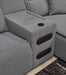 Modmax II Power Reclining Sectional with Audio Consoles - Furniture 4 Less (Jacksonville, NC)
