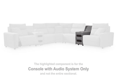 Modmax II Power Reclining Sectional with Audio Consoles - Furniture 4 Less (Jacksonville, NC)