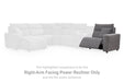 Modmax II Power Reclining Sectional with Audio Consoles - Furniture 4 Less (Jacksonville, NC)