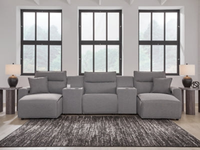 Modmax Power Reclining Sectional with Chaise - Furniture 4 Less (Jacksonville, NC)