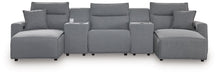 Modmax Power Reclining Sectional with Chaise - Furniture 4 Less (Jacksonville, NC)