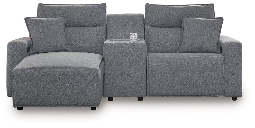 Modmax Power Reclining Sectional with Chaise - Furniture 4 Less (Jacksonville, NC)