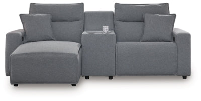 Modmax Power Reclining Sectional with Chaise - Furniture 4 Less (Jacksonville, NC)