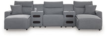 Modmax Power Reclining Sectional with Chaise - Furniture 4 Less (Jacksonville, NC)