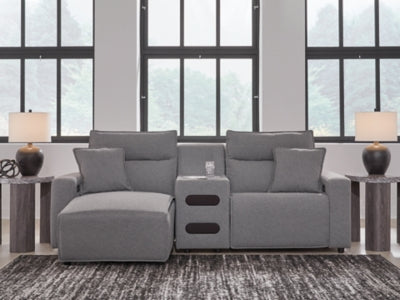 Modmax Power Reclining Sectional with Chaise - Furniture 4 Less (Jacksonville, NC)