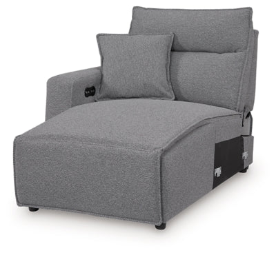 Modmax Power Reclining Sectional with Chaise - Furniture 4 Less (Jacksonville, NC)