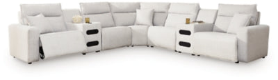 Modmax II Power Reclining Sectional with Audio Consoles - Furniture 4 Less (Jacksonville, NC)