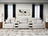 Modmax II Power Reclining Sectional with Audio Consoles - Furniture 4 Less (Jacksonville, NC)