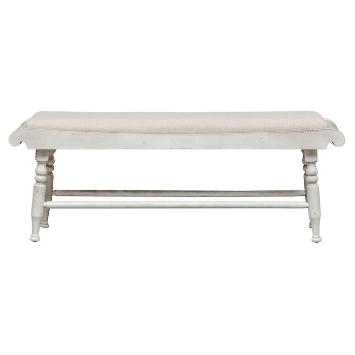 Whitney Bench in Weathered Gray - Furniture 4 Less (Jacksonville, NC)