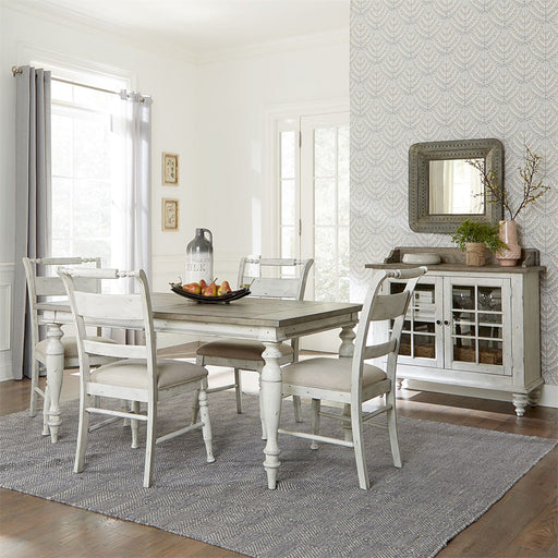 Liberty Furniture Whitney Server in Weathered Gray - Furniture 4 Less (Jacksonville, NC)