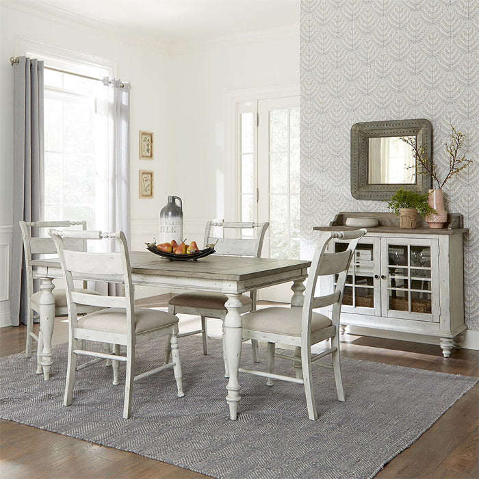 Liberty Furniture Whitney Server in Weathered Gray - Furniture 4 Less (Jacksonville, NC)