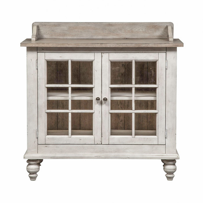 Whitney Server in Weathered Gray - Furniture 4 Less (Jacksonville, NC)