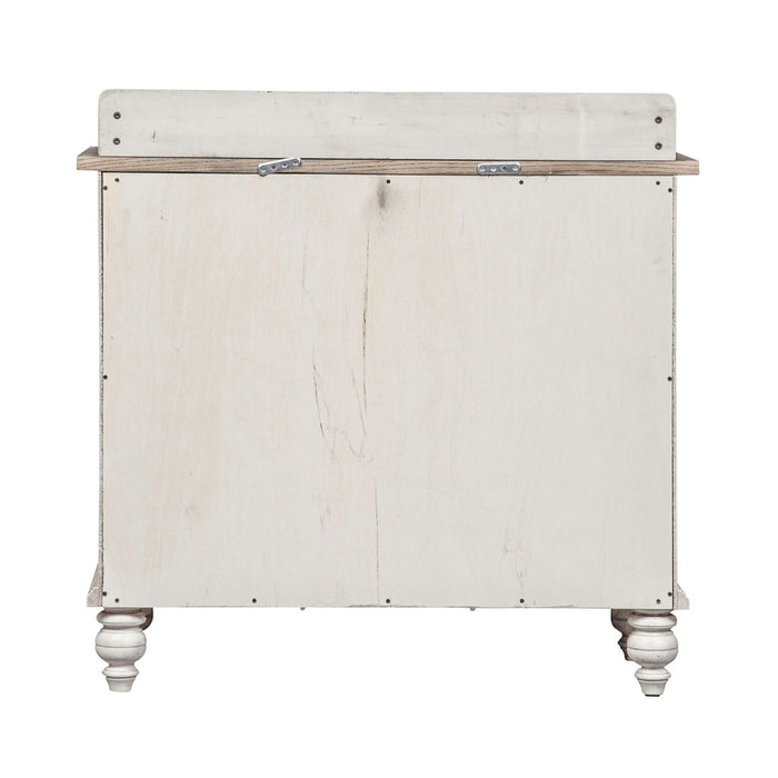 Whitney Server in Weathered Gray - Furniture 4 Less (Jacksonville, NC)