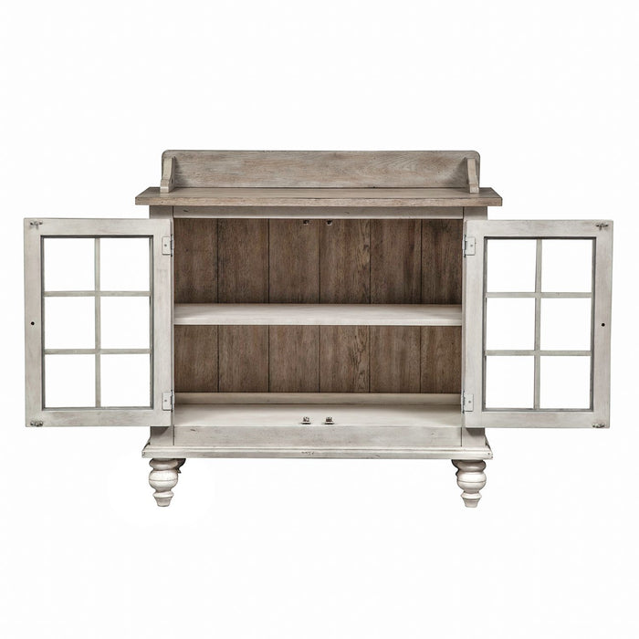 Whitney Server in Weathered Gray - Furniture 4 Less (Jacksonville, NC)