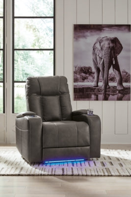 Feazada Power Recliner - Furniture 4 Less (Jacksonville, NC)