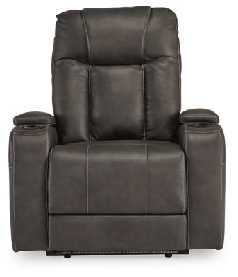 Feazada Power Recliner - Furniture 4 Less (Jacksonville, NC)