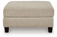 Steelwater Retreat Oversized Accent Ottoman - Furniture 4 Less (Jacksonville, NC)