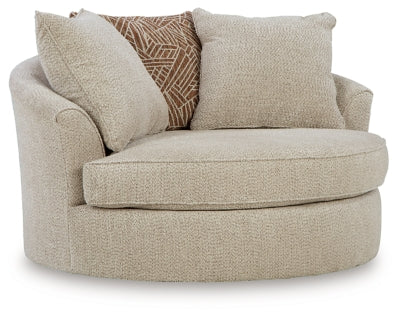 Steelwater Retreat Oversized Swivel Accent Chair - Furniture 4 Less (Jacksonville, NC)