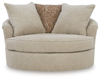 Steelwater Retreat Oversized Swivel Accent Chair - Furniture 4 Less (Jacksonville, NC)