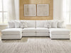 Misty-Lakes Double Chaise Sectional - Furniture 4 Less (Jacksonville, NC)