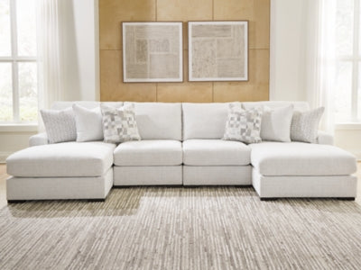 Misty-Lakes Double Chaise Sectional - Furniture 4 Less (Jacksonville, NC)
