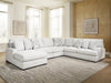 Misty-Lakes Sectional with Chaise - Furniture 4 Less (Jacksonville, NC)