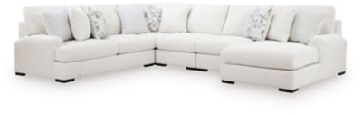 Misty-Lakes Sectional with Chaise - Furniture 4 Less (Jacksonville, NC)
