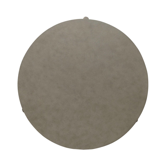 Affinity Round Cocktail Table in Dusty Taupe with Concrete Top - Furniture 4 Less (Jacksonville, NC)